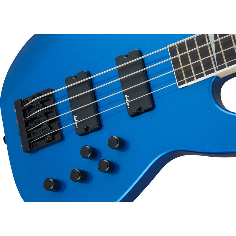 Bajo Eléctrico Jackson JS Series Concert™ Bass JS3 con diapasón de Amaranto - Metallic Blue