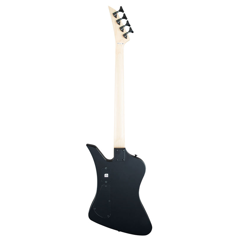 Bajo Eléctrico Jackson JS Series Kelly™ Bird Bass JS3Q con diapasón de Amaranto - Transparent Red Burst
