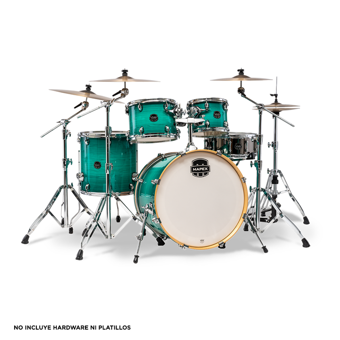 Batería Acústica Mapex Armory AR529SVJO 5 Piezas - Jade Stone Burst