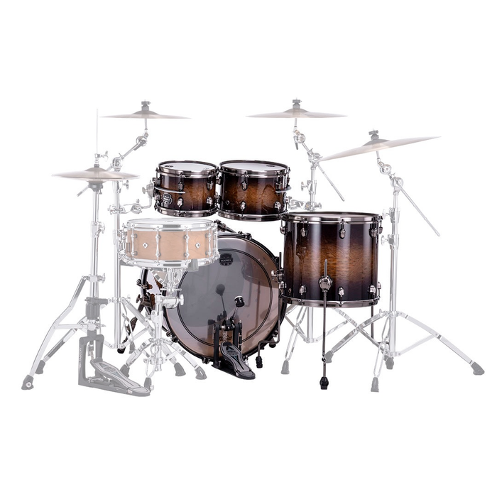 Batería Acústica Saturn Evolution Birch SE529XEBBMZ Shell Pack de 4 piezas - Exotic Night Forest Burst (NO INCLUYE HARDWARE NI PLATILLOS, NI TAROLA)