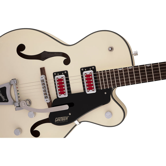 Guitarra Eléctrica Gretsch G5410T Electromatic "Rat Rod" Hollow Body Single-Cut - Matte Vintage White