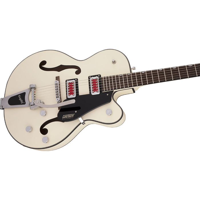 Guitarra Eléctrica Gretsch G5410T Electromatic "Rat Rod" Hollow Body Single-Cut - Matte Vintage White