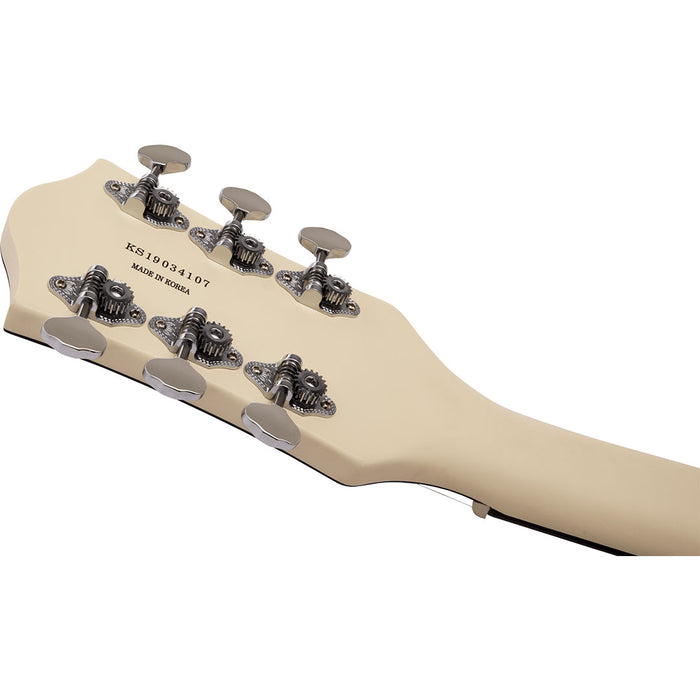 Guitarra Eléctrica Gretsch G5410T Electromatic "Rat Rod" Hollow Body Single-Cut - Matte Vintage White