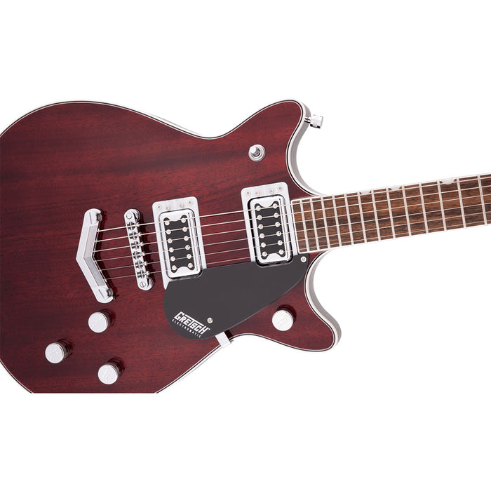 Guitarra Eléctrica Gretsch G5222 Electromatic Double Jet BT con V-Stoptail con mástil de laurel - Walnut Stain