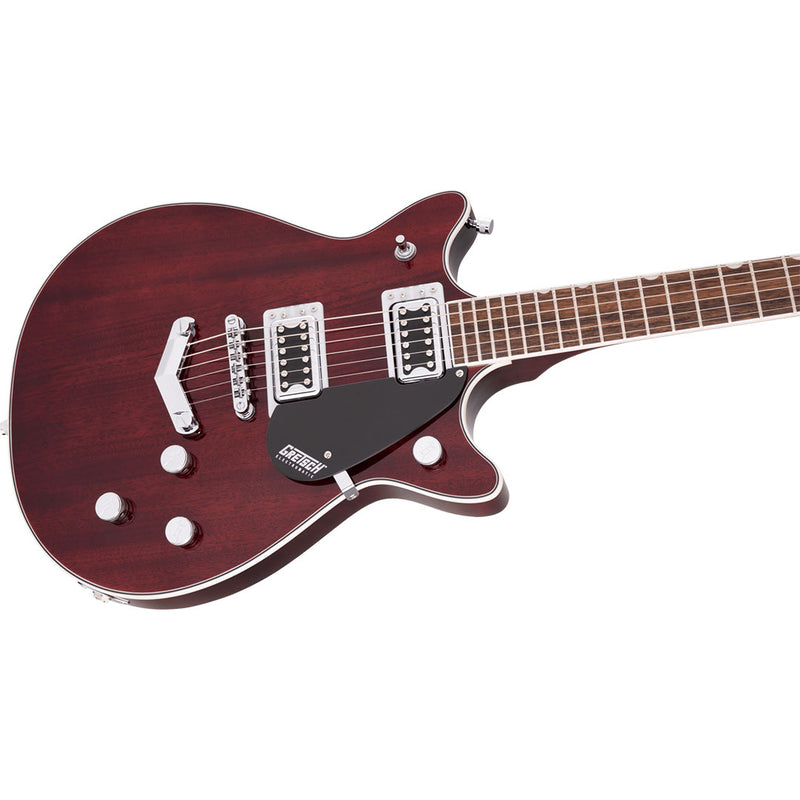 Guitarra Eléctrica Gretsch G5222 Electromatic Double Jet BT con V-Stoptail con mástil de laurel - Walnut Stain