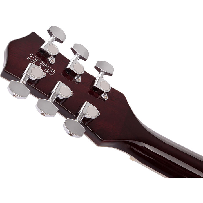 Guitarra Eléctrica Gretsch G5222 Electromatic Double Jet BT con V-Stoptail con mástil de laurel - Walnut Stain