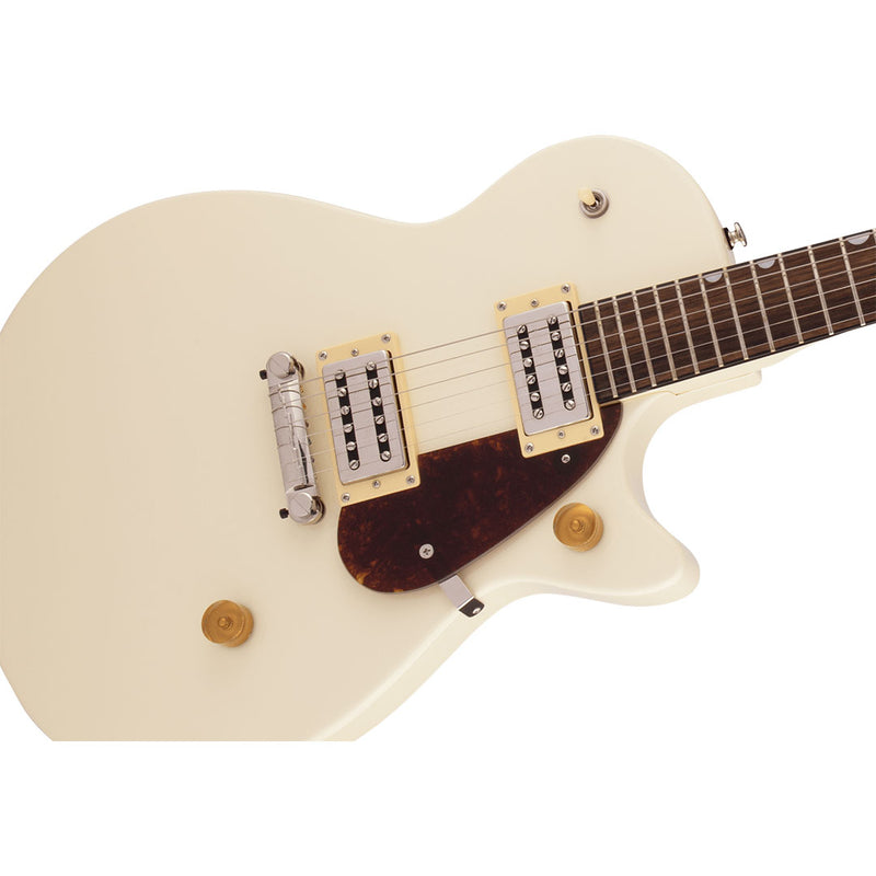 Guitarra Eléctrica Gretsch G2210 Streamliner Junior Jet Club con mástil de laurel - Vintage White