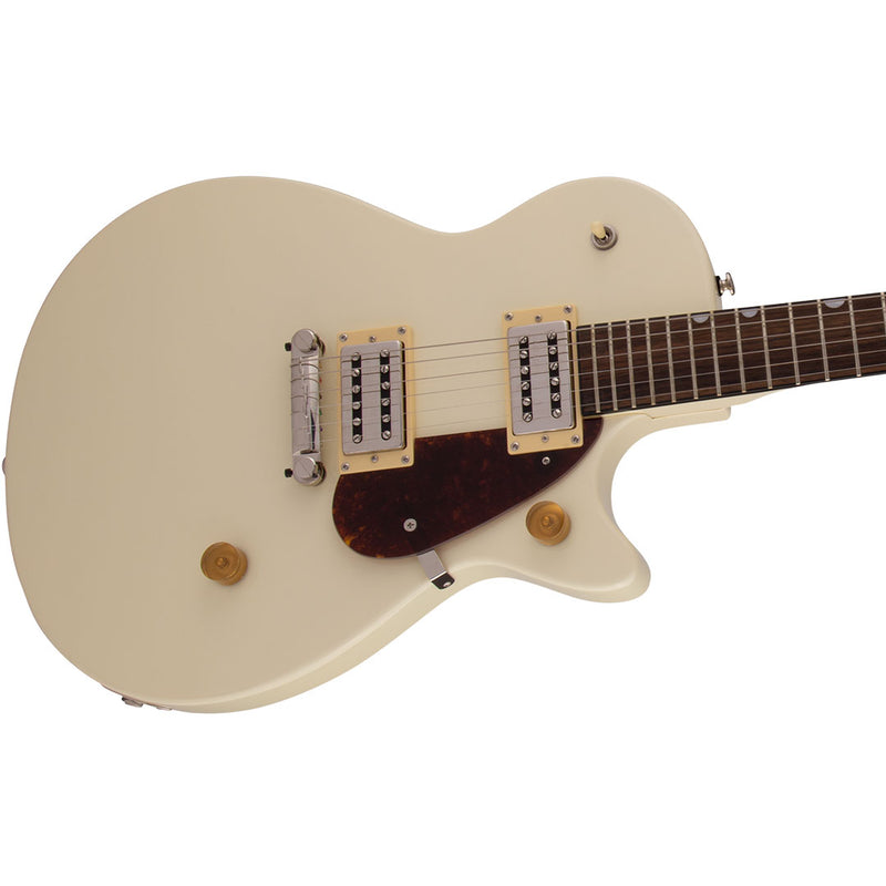 Guitarra Eléctrica Gretsch G2210 Streamliner Junior Jet Club con mástil de laurel - Vintage White