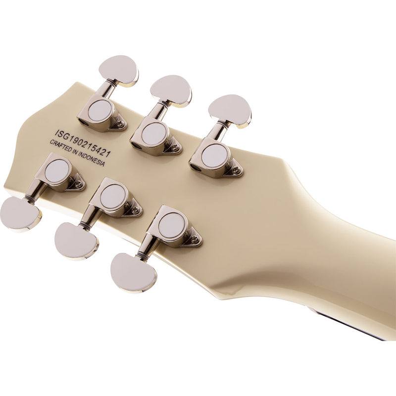 Guitarra Eléctrica Gretsch G2210 Streamliner Junior Jet Club con mástil de laurel - Vintage White