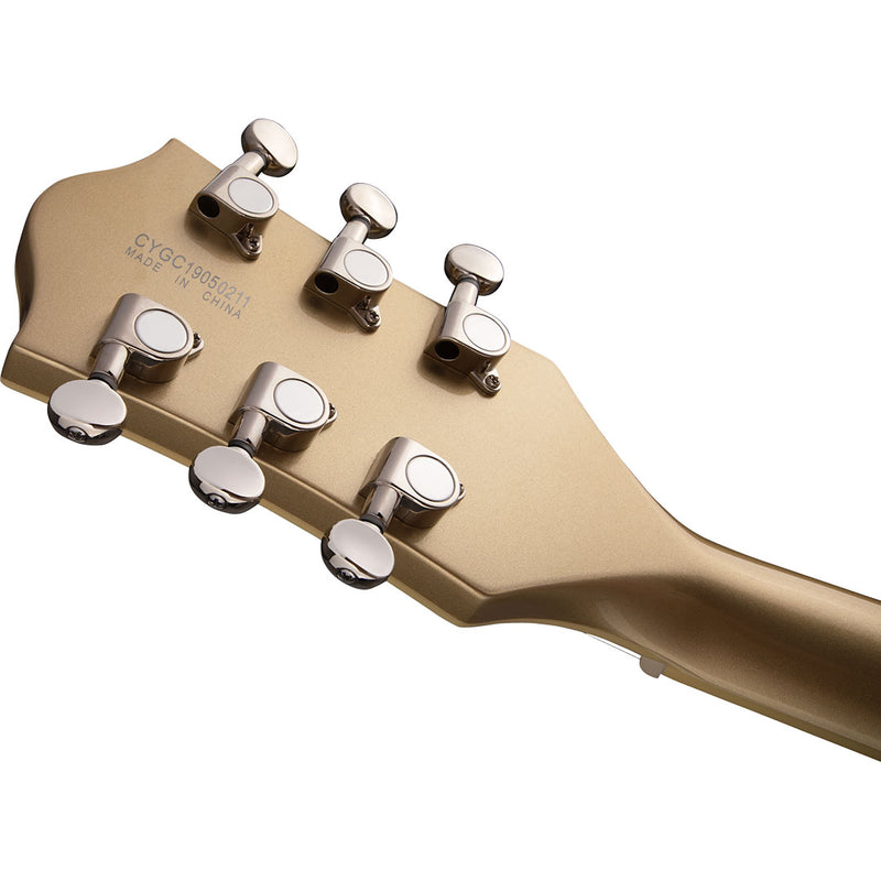 Guitarra Eléctrica Gretsch G5655T Electromatic Center Block Jr con puente Bigsby Mastil de Laurel Casino Gold