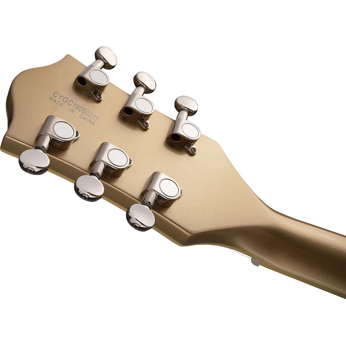 Guitarra Eléctrica Gretsch G5655T Electromatic Center Block Jr con puente Bigsby Mastil de Laurel Casino Gold