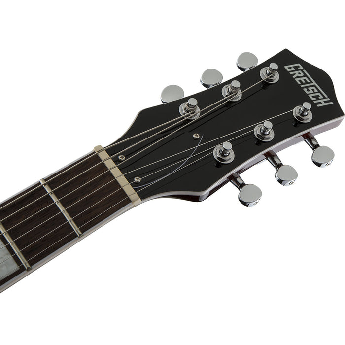 Guitarra Eléctrica Gretsch G5220 Electromatic Jet BT Single-Cut con V-Stoptail con mástil de nogal negro - Jade Grey Metallic