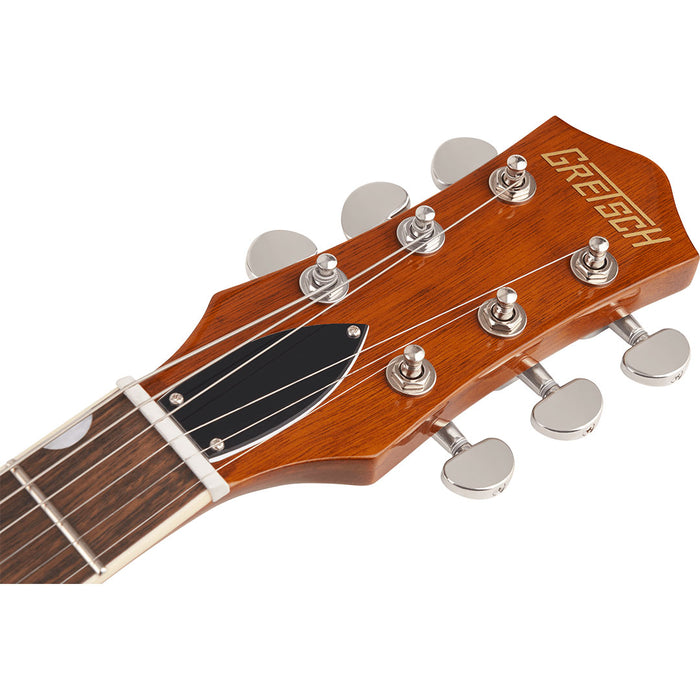 Guitarra Eléctrica Gretsch G2215-P90 Streamliner Junior Jet Club con mástil de laurel - Single Barrel Stain