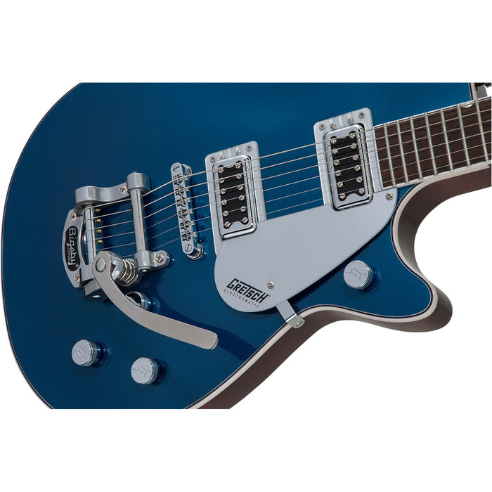 Guitarra Eléctrica Gretsch G5230T Electromatic Jet FT Single-Cut con Bigsby con mástil de nogal negro - Aleutian Blue