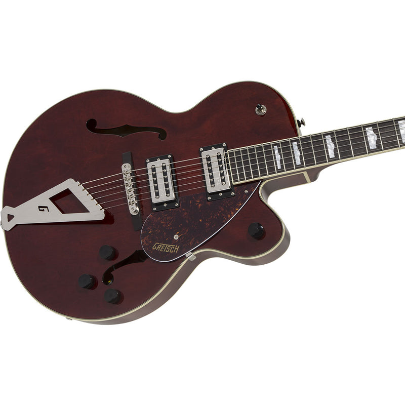 Guitarra Eléctrica Gretsch G2420 Streamliner Hollow Body con Chromatic II con mástil de laurel - Walnut Stain