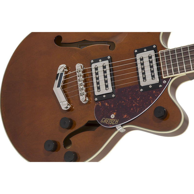 Guitarra Eléctrica Gretsch G2655 Streamliner Center Block Jr. con V-Stoptail con mástil de laurel - Single Barrel Stain