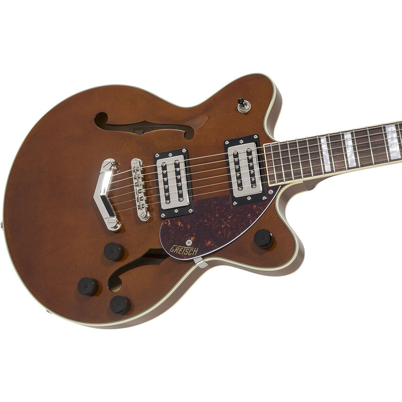 Guitarra Eléctrica Gretsch G2655 Streamliner Center Block Jr. con V-Stoptail con mástil de laurel - Single Barrel Stain