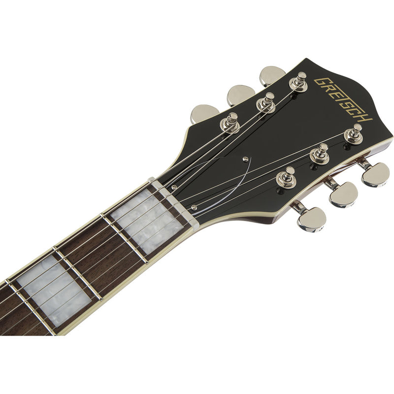 Guitarra Eléctrica Gretsch G2655 Streamliner Center Block Jr. con V-Stoptail con mástil de laurel - Single Barrel Stain