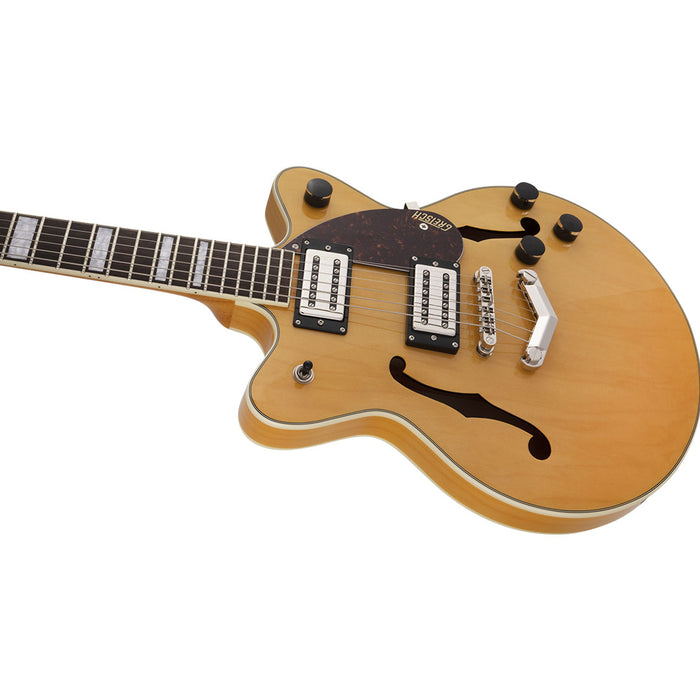 Guitarra Eléctrica Gretsch G2655 Streamliner Center Block Jr. con V-Stoptail con mástil de laurel - Village Amber
