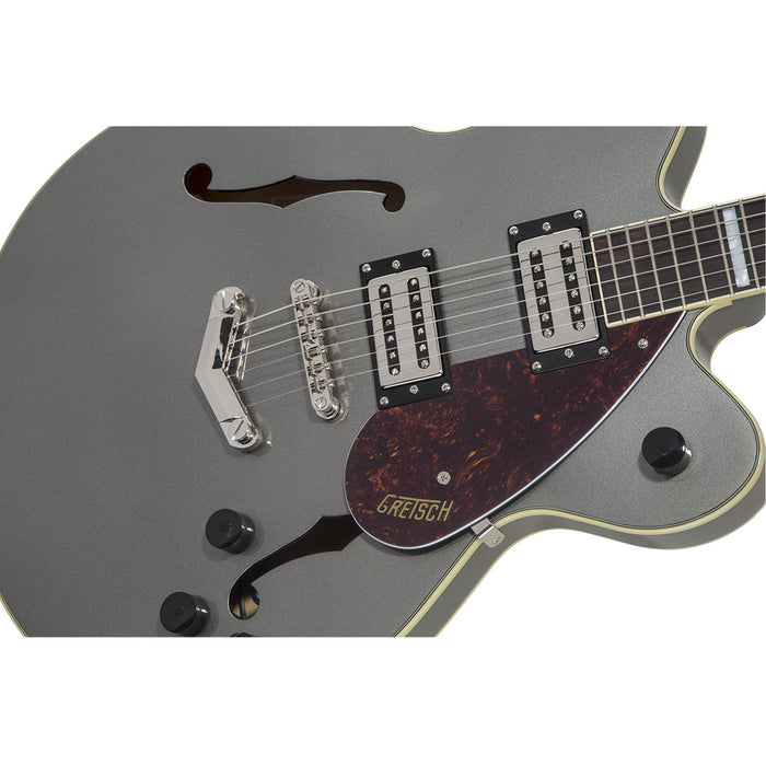 Guitarra Eléctrica Gretsch G2622 Streamliner Center Block Double-Cut con V-Stoptail con mástil de laurel - Phantom Metallic
