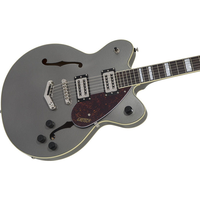 Guitarra Eléctrica Gretsch G2622 Streamliner Center Block Double-Cut con V-Stoptail con mástil de laurel - Phantom Metallic