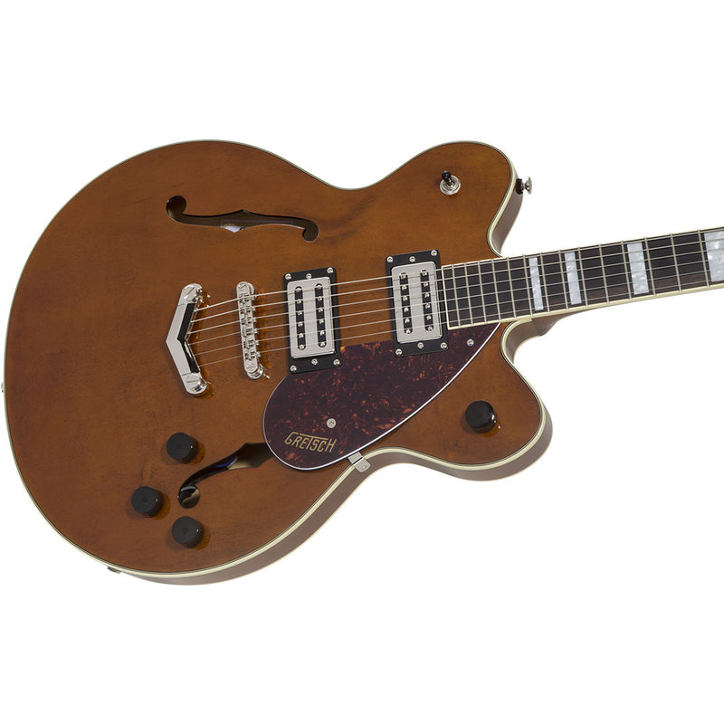 Guitarra Eléctrica Gretsch G2622 Streamliner Center Block Double-Cut con V-Stoptail con mástil de laurel - Single Barrel Stain