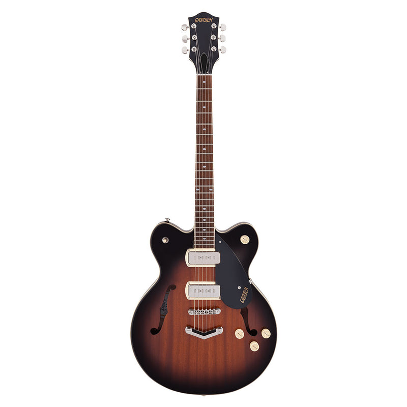 Guitarra Eléctrica Gretsch G2622-P90 Streamliner Center Block Double-Cut P90 con V-Stoptail con mástil de laurel - Havana Burst