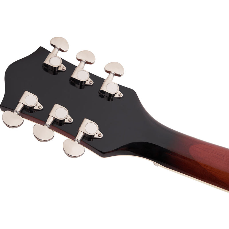 Guitarra Eléctrica Gretsch G2622-P90 Streamliner Center Block Double-Cut P90 con V-Stoptail con mástil de laurel - Claret Burst