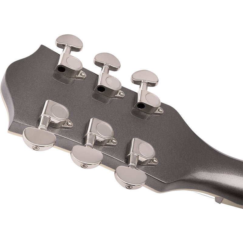 Guitarra Eléctrica Gretsch G2655T Streamliner Center Block Jr. Double-Cut con Bigsby con mástil de laurel - Phantom Metallic