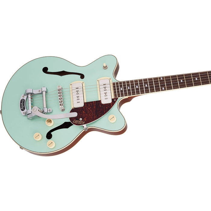 Guitarra Eléctrica Gretsch G2655T-P90 Streamliner Center Block Jr. Double-Cut P90 con Bigsby - Two-Tone Mint Metallic