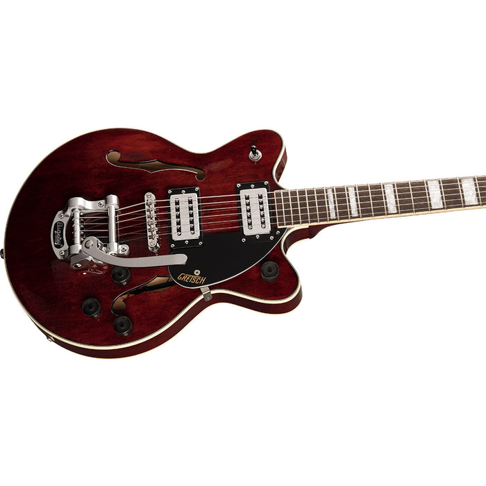 Guitarra Eléctrica Gretsch G2655T Streamliner Center Block Jr. Double-Cut con Bigsby con mástil de laurel - Walnut Stain