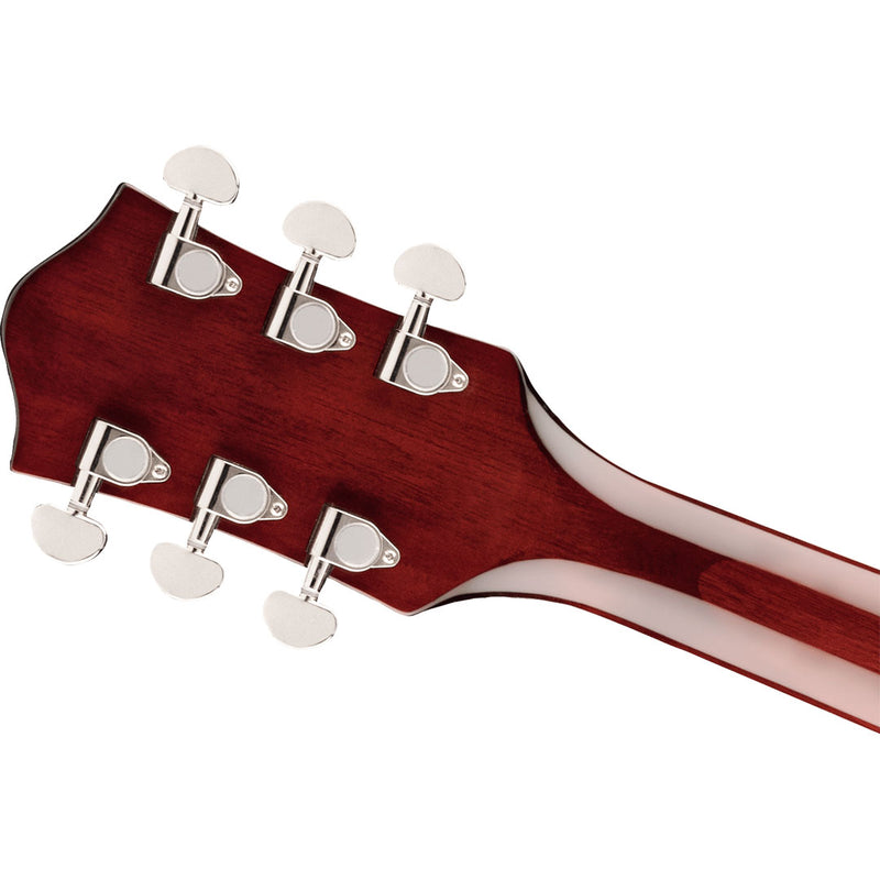 Guitarra Eléctrica Gretsch G2655T Streamliner Center Block Jr. Double-Cut con Bigsby con mástil de laurel - Walnut Stain