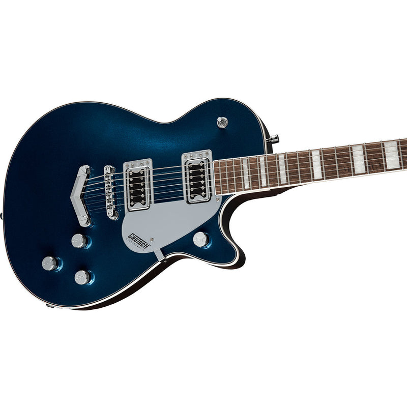 Guitarra Eléctrica Gretsch G5220 Electromatic® Jet™ BT Single-Cut con puente V-Stoptail y diapasón de Laurel - Midnight Sapphire