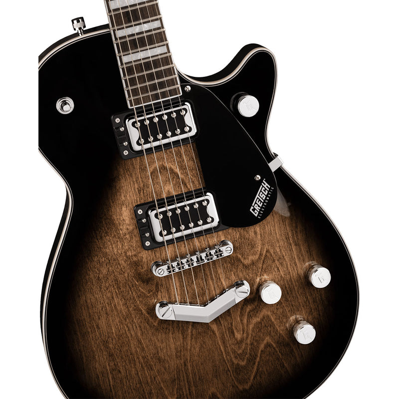 Guitarra Eléctrica Gretsch G5220 Electromatic Jet BT Single-Cut con V-Stoptail con mástil de laurel - Bristol Fog