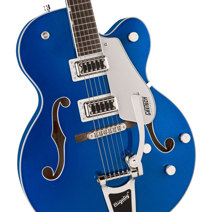 Guitarra Eléctrica Gretsch G5420T Electromatic Classic Hollow Body Single-Cut con Bigsby con mástil de laurel - Azure Metallic