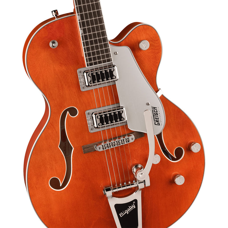 Guitarra Eléctrica Gretsch G5420T Electromatic Classic Hollow Body Single-Cut con Bigsby con mástil de laurel - Orange Stain