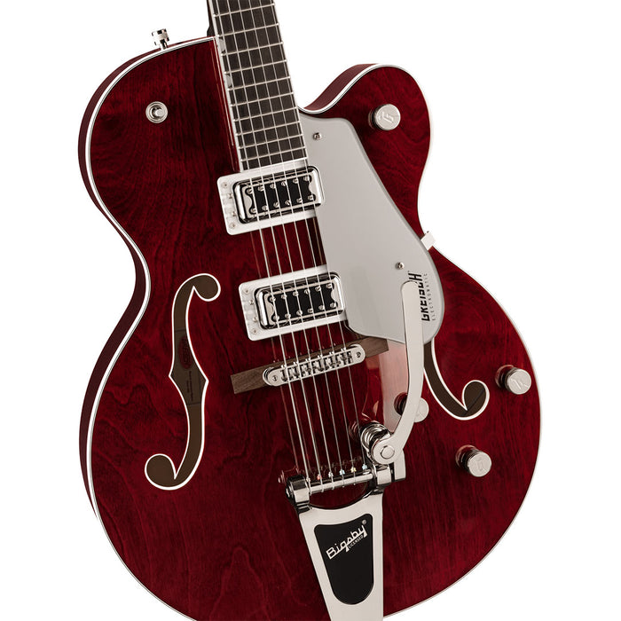 Guitarra Eléctrica Gretsch G5420T Electromatic Classic Hollow Body Single-Cut con Bigsby con mástil de laurel - Walnut Stain