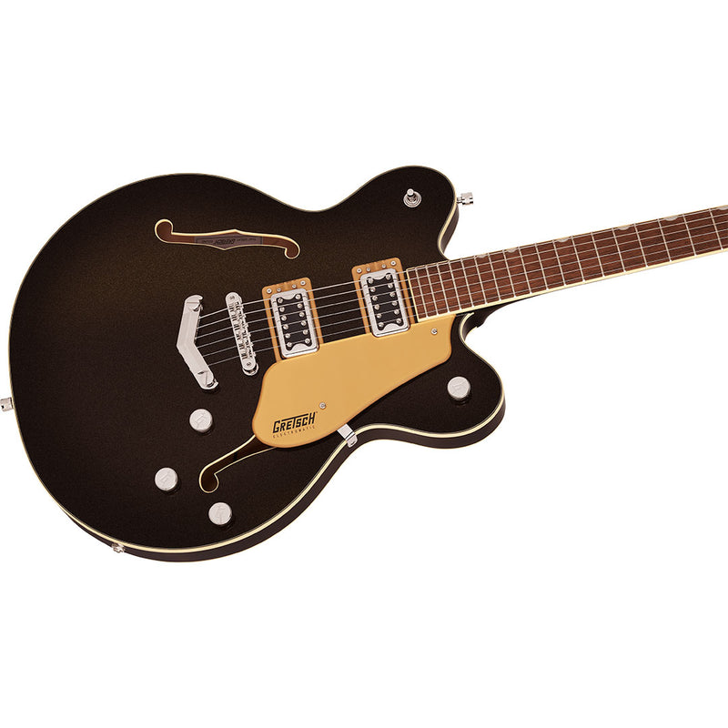 Guitarra Eléctrica Gretsch G5622 Electromatic® Center Block Double-Cut con puente V-Stoptail y diapasón de Laurel - Black Gold