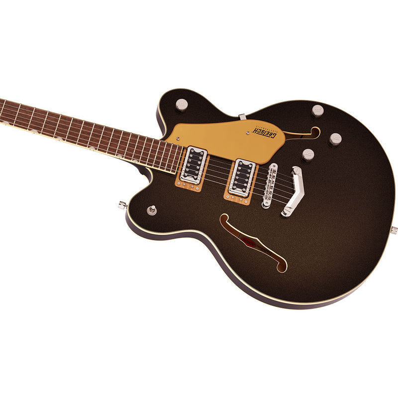 Guitarra Eléctrica Gretsch G5622 Electromatic® Center Block Double-Cut con puente V-Stoptail y diapasón de Laurel - Black Gold