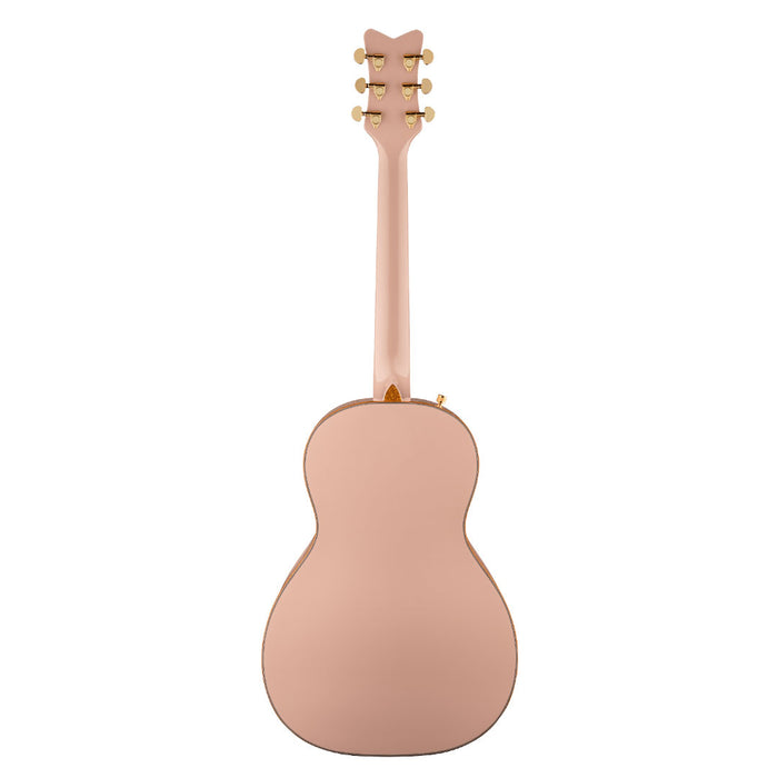 Guitarra Electroacústica Gretsch Acoustic Collection Penguin Parlor G5021E Rancher - Shell Pink