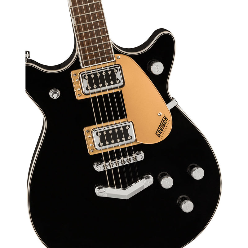 Guitarra Eléctrica Gretsch G5222 Electromatic® Double Jet™ BT con puente V-Stoptail y diapasón de Laurel - Black