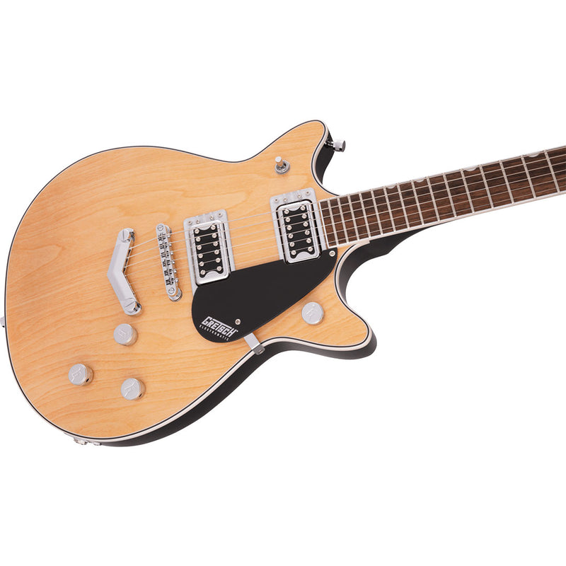 Guitarra Eléctrica Gretsch G5222 Electromatic® Double Jet™ BT con puente V-Stoptail y diapasón de Laurel - Natural