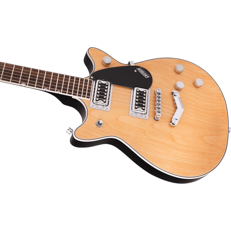 Guitarra Eléctrica Gretsch G5222 Electromatic® Double Jet™ BT con puente V-Stoptail y diapasón de Laurel - Natural