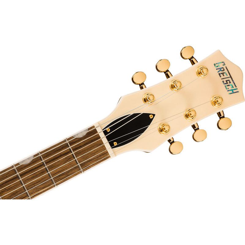 Guitarra Eléctrica Gretsch Electromatic® Pristine LTD Jet™ con Single Cut, Puente Bigsby y mástil de Laurel - White Gold
