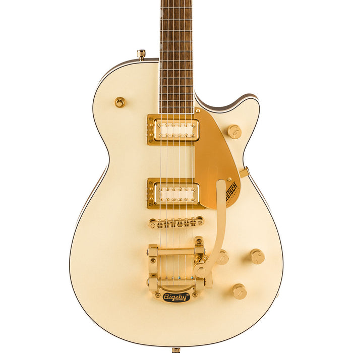 Guitarra Eléctrica Gretsch Electromatic Pristine Jet con Single Cut Puente Bigsby con mástil de Laurel - White Gold