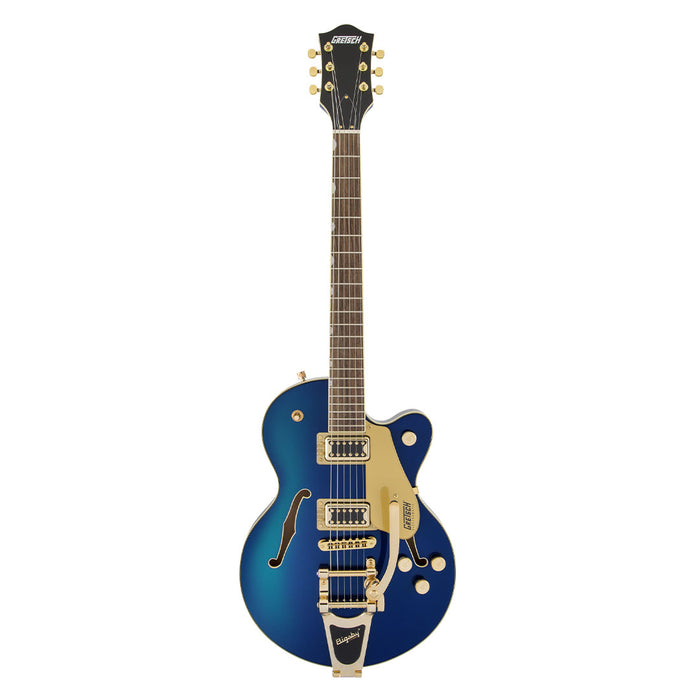 Guitarra Eléctrica Gretsch Electromatic G5655TG CENTER BLOCK JR. SINGLE-CUT PUENTE BIGSBY con mástil de Laurel - Azure Metallic