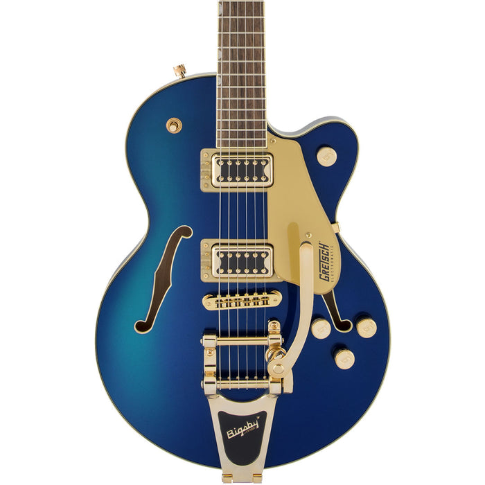 Guitarra Eléctrica Gretsch Electromatic G5655TG CENTER BLOCK JR. SINGLE-CUT PUENTE BIGSBY con mástil de Laurel - Azure Metallic