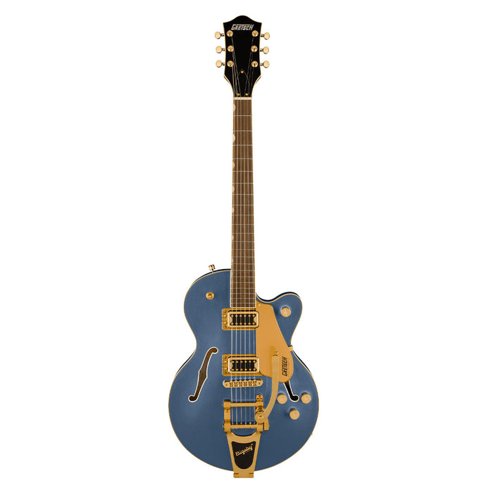 Guitarra Eléctrica Gretsch Electromatic G5655TG CENTER BLOCK JR. SINGLE-CUT PUENTE BIGSBY con mástil de Laurel - Cerulea Smoke