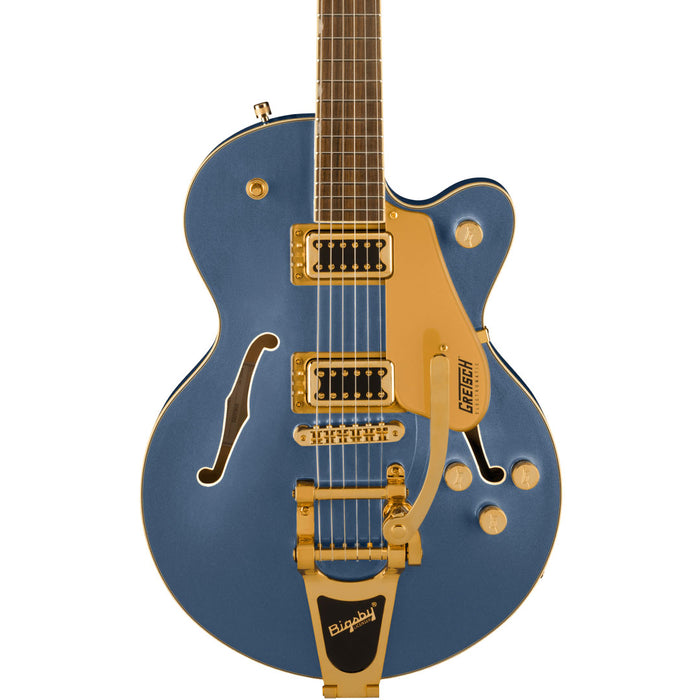 Guitarra Eléctrica Gretsch Electromatic G5655TG CENTER BLOCK JR. SINGLE-CUT PUENTE BIGSBY con mástil de Laurel - Cerulea Smoke