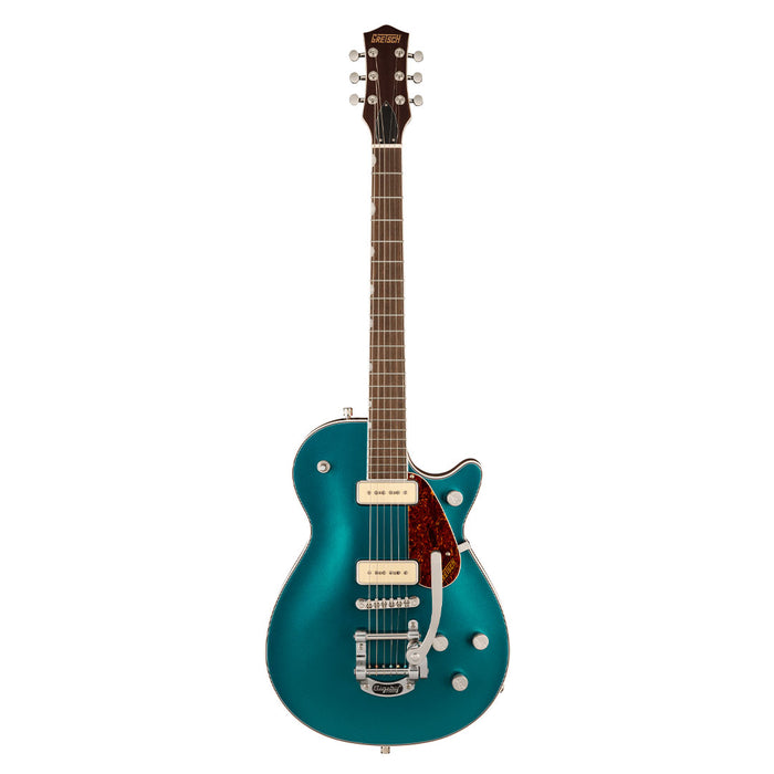 Guitarra Eléctrica Gretsch Electromatic G5210T-P90 JET™ TWO 90 SINGLE-CUT PUENTE BIGSBY con mástil de Laurel - Petrol